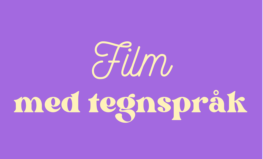 Film med tegnspråk 