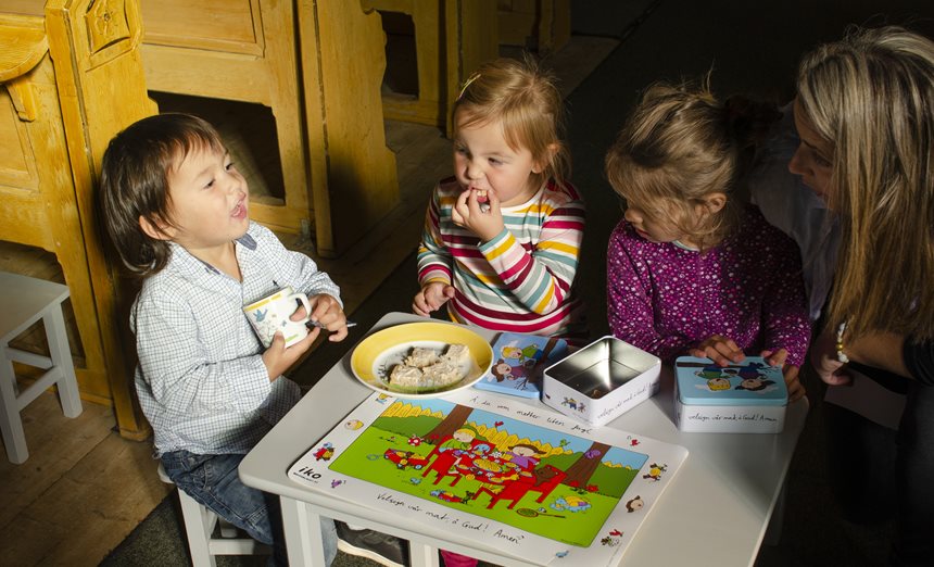 Samling med fireåringer