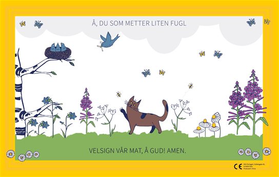 Spisebrikke 'Å, du som metter'
