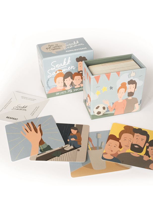 IKOfon: Samtaleboksen «Snakk sammen» – om livets store og små spørsmål