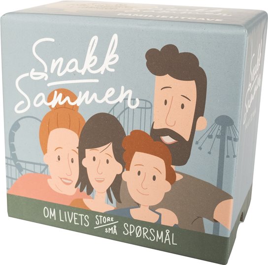 Snakk sammen Familieutgave 90 samtalekort