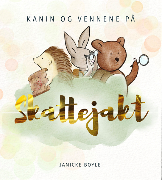 Kanin og vennene på skattejakt (speilbok)