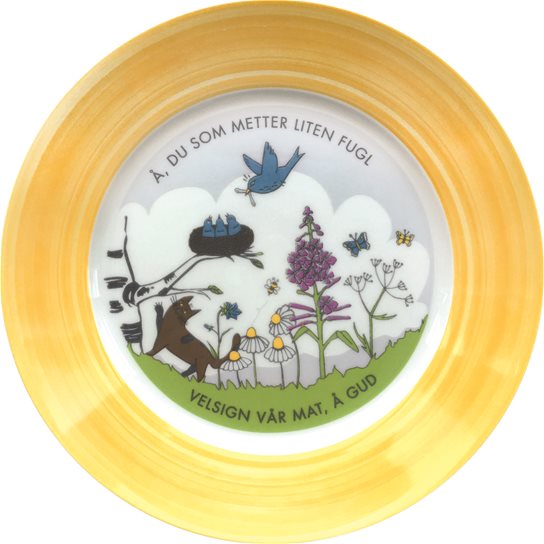 Barnetallerken 'Å, du som metter'
