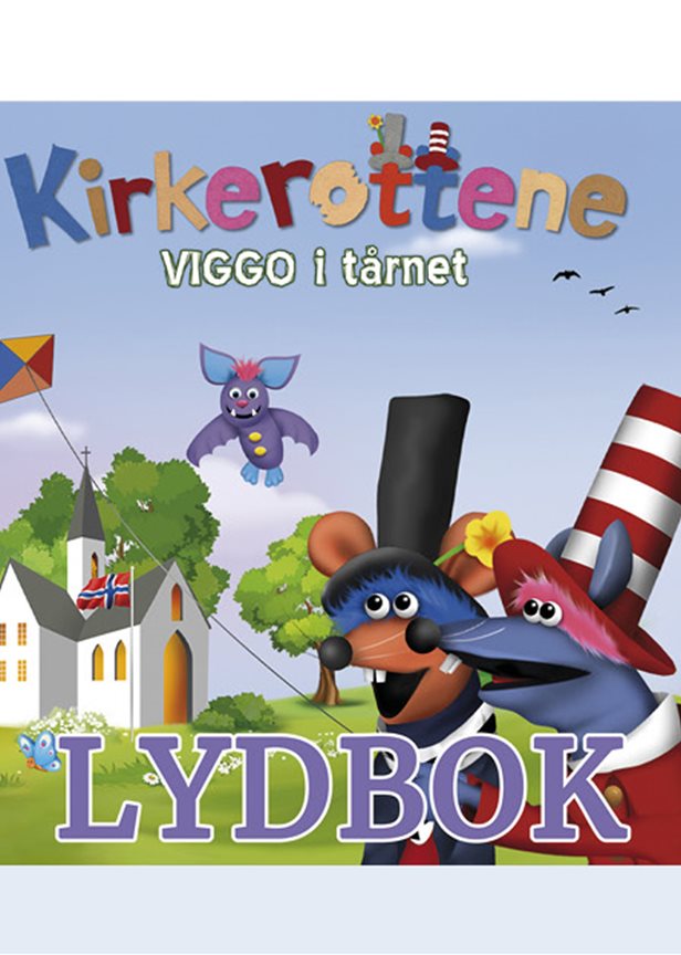 Kirkerottene og Viggo i tårnet (LYDBOK)