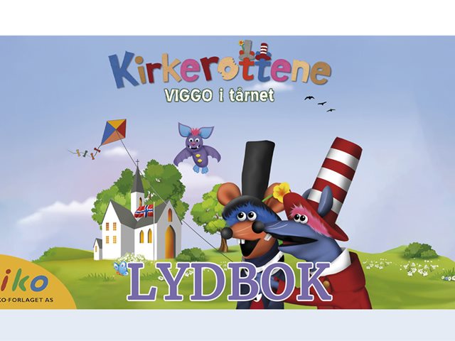 Kirkerottene og Viggo i tårnet (LYDBOK)