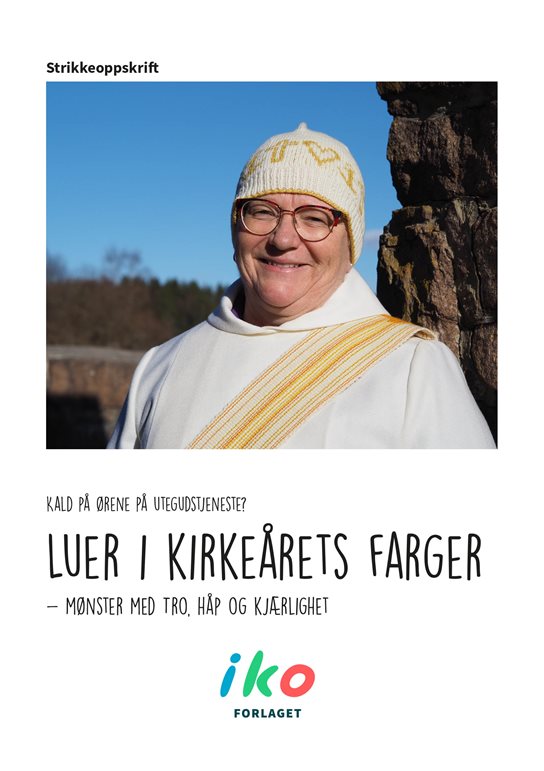 Strikkeoppskrift 'Liturgisk lue'
