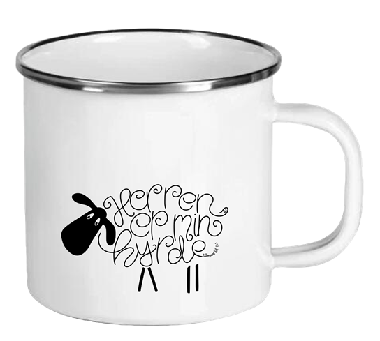 Emaljekopp Herren er min hyrde