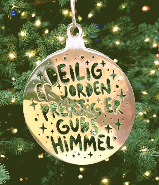 Juletrepynt. Deilig er jorden