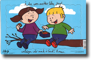 Bo og Nora - Å, du som metter - Puslespill